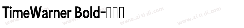TimeWarner Bold字体转换